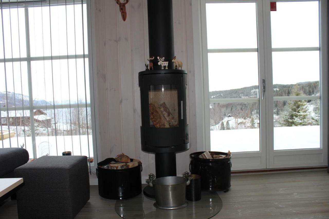 Luxury Mountain Villa Strandlykkja Exterior foto
