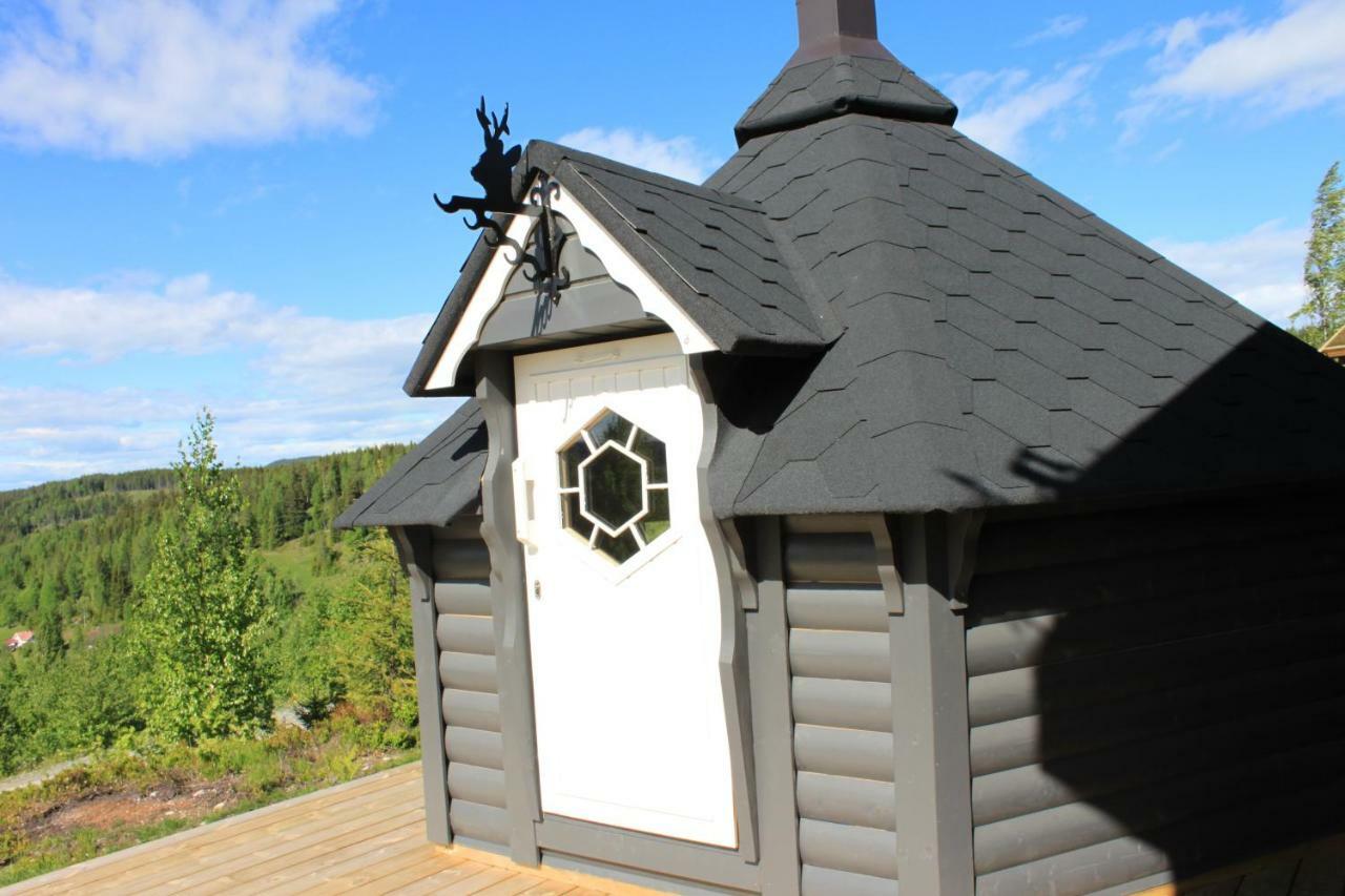 Luxury Mountain Villa Strandlykkja Exterior foto