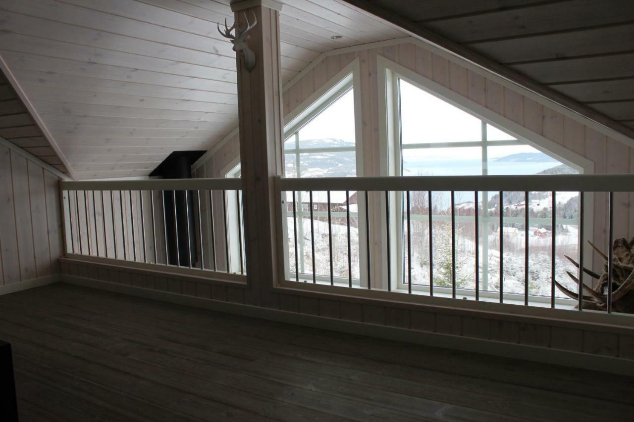Luxury Mountain Villa Strandlykkja Exterior foto