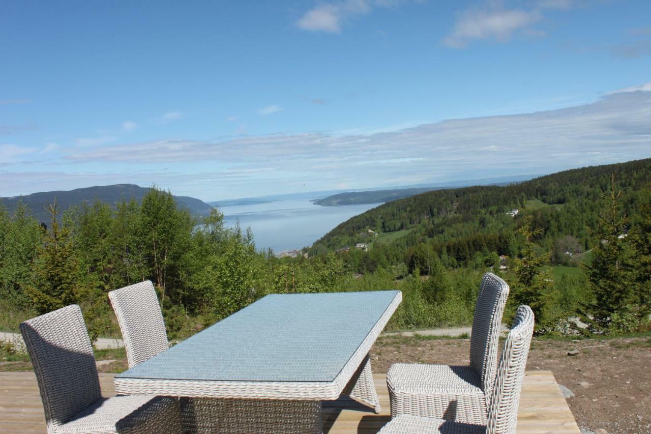 Luxury Mountain Villa Strandlykkja Exterior foto