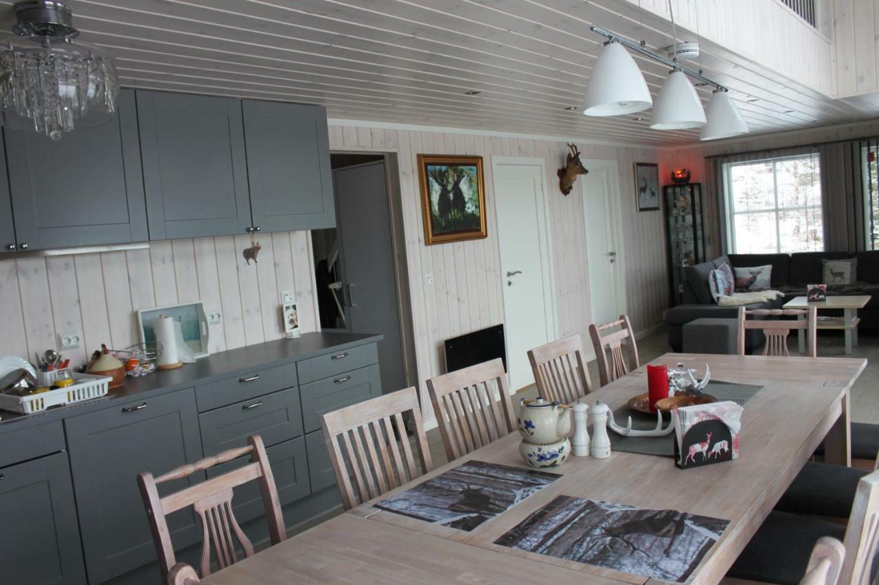 Luxury Mountain Villa Strandlykkja Exterior foto